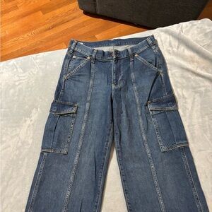 GAP Women's Denim Cargo Jeans